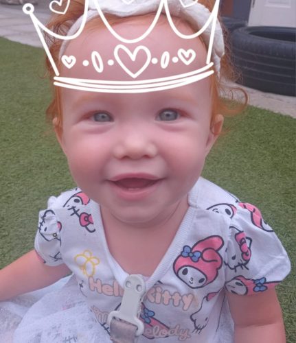 Our Mini Miss Valentine